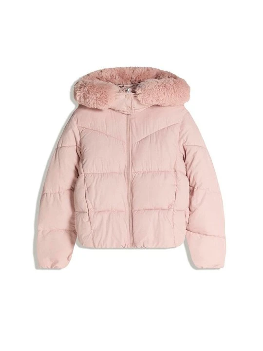 Zdjęcie produktu Kurtka zimowa Bershka jasnoróżowy