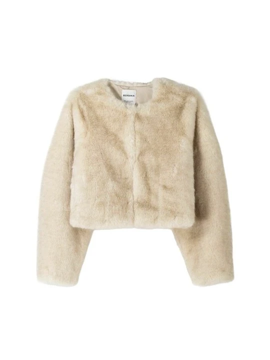 Zdjęcie produktu Kurtka zimowa Bershka taupe