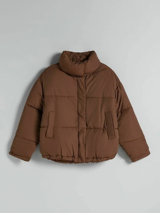 Zdjęcie produktu Kurtka zimowa Bershka brązowy