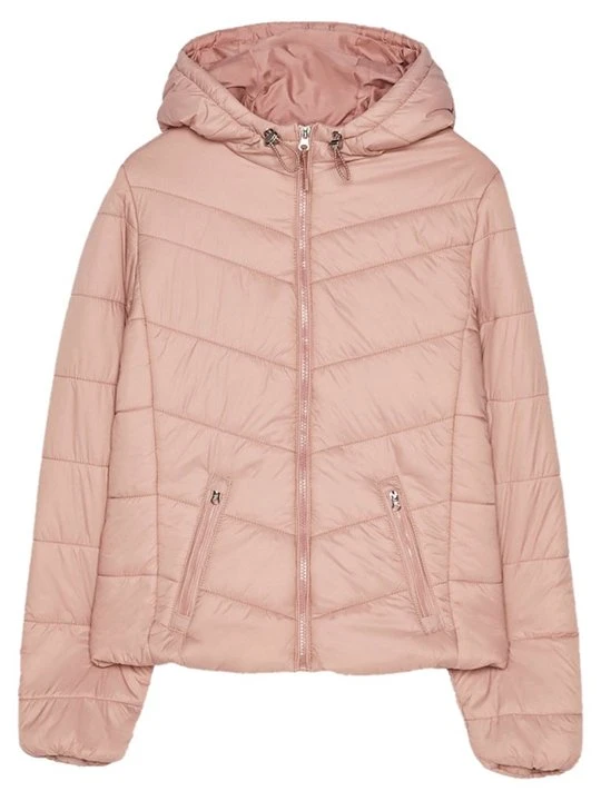Zdjęcie produktu Kurtka zimowa Bershka jasnoróżowy