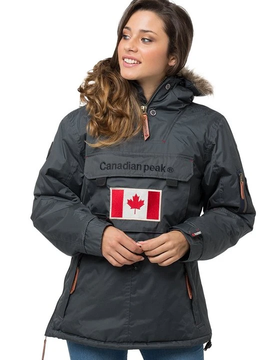 Zdjęcie produktu Kurtka zimowa Canadian Peak ciemnoszary