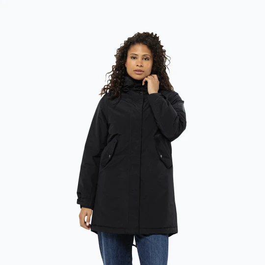 Zdjęcie produktu Kurtka zimowa damska Jack Wolfskin Talforst Parka black
