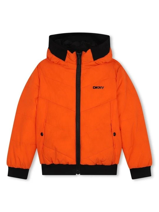 Zdjęcie produktu Kurtka zimowa DKNY pomarańczowy