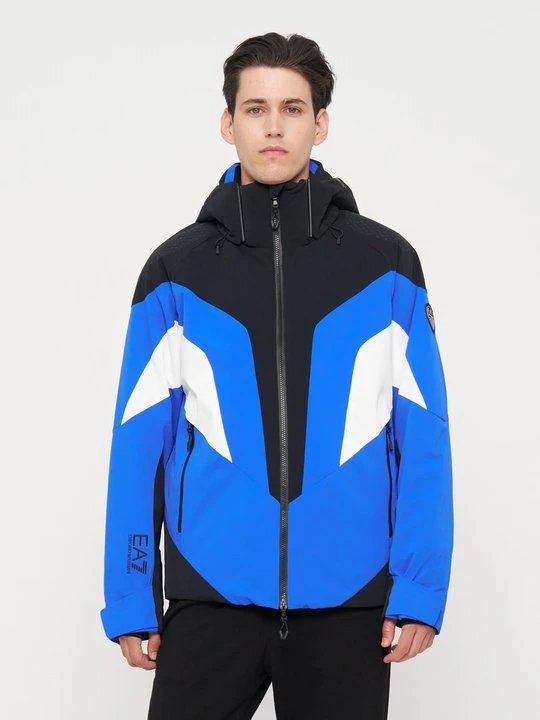 Zdjęcie produktu Kurtka zimowa EA7 Emporio Armani błękit królewski