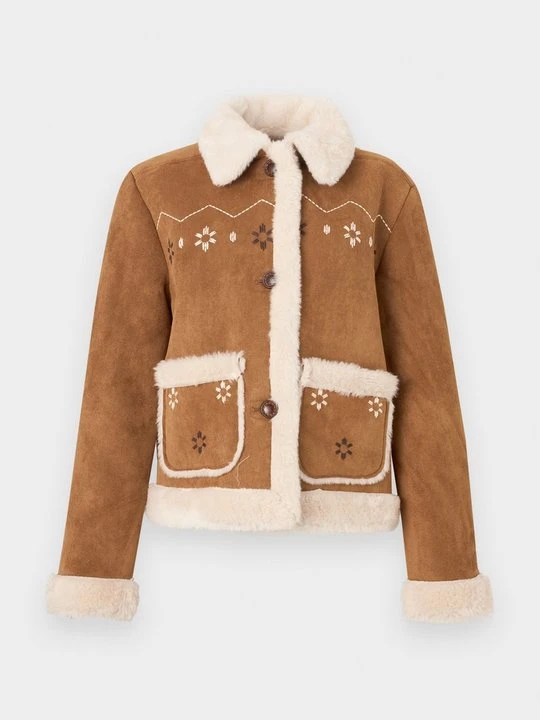 Zdjęcie produktu Kurtka zimowa Hollister Co. brązowy