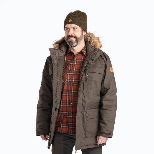 Zdjęcie produktu Kurtka zimowa męska Pinewood Finnveden Winter Parka d.olive Zielony