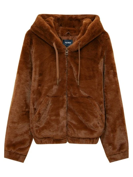 Zdjęcie produktu Kurtka zimowa PULL&BEAR brązowy