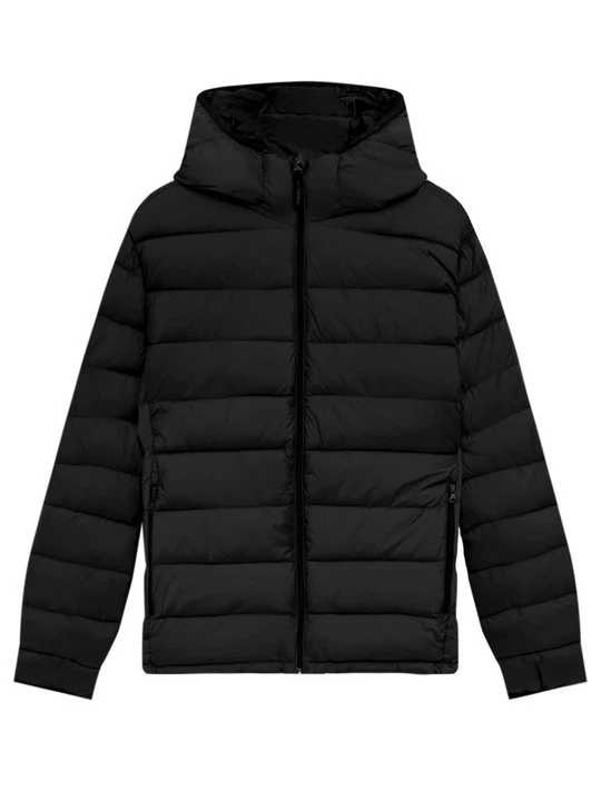 Zdjęcie produktu Kurtka zimowa PULL&BEAR czarny melanż
