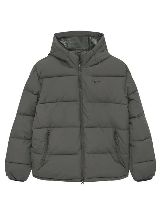 Zdjęcie produktu Kurtka zimowa PULL&BEAR ciemnoszary