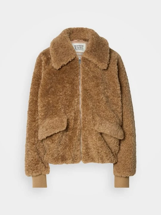 Zdjęcie produktu Kurtka zimowa Scotch & Soda jasny brąz