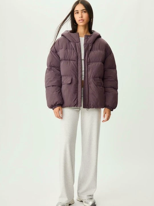 Zdjęcie produktu Kurtka zimowa Stradivarius mauve