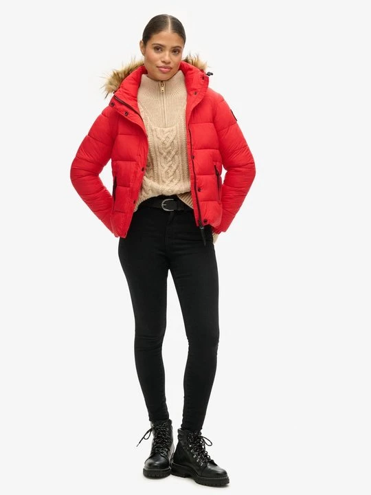 Zdjęcie produktu Kurtka zimowa Superdry czerwony