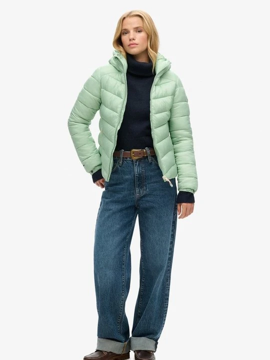 Zdjęcie produktu Kurtka zimowa Superdry zielony melanż