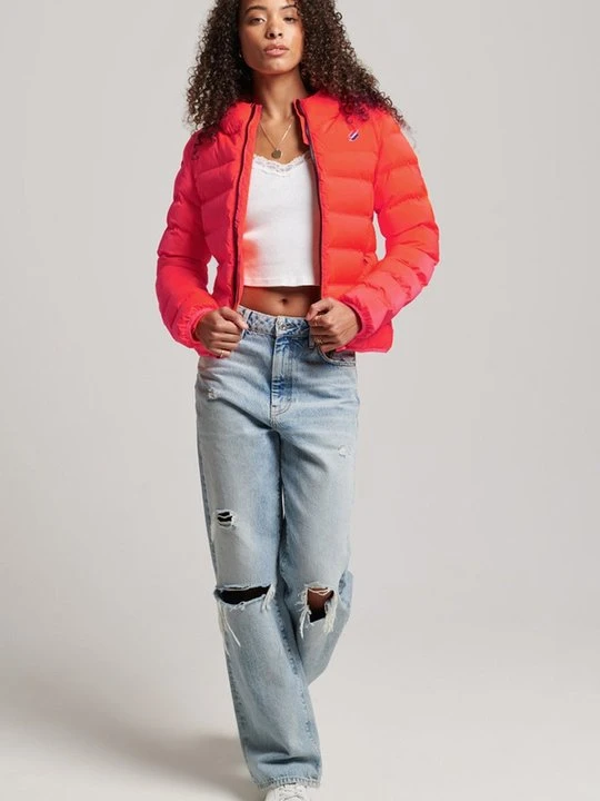 Zdjęcie produktu Kurtka zimowa Superdry koralowy
