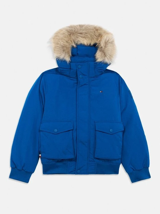 Zdjęcie produktu Kurtka zimowa Tommy Hilfiger błękit królewski