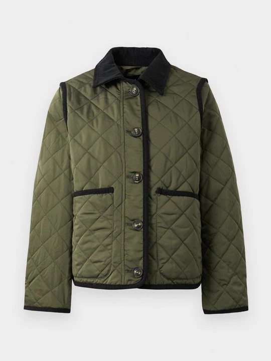 Zdjęcie produktu Kurtka zimowa Vero Moda ciemnozielony melanż