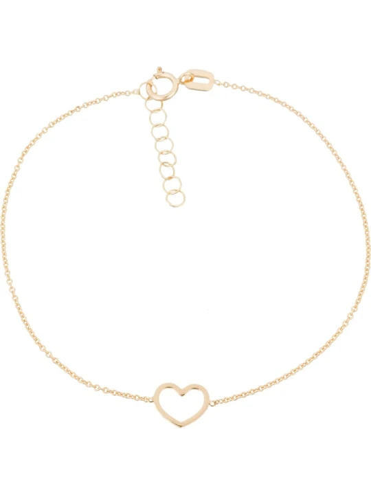 Zdjęcie produktu L instant d Or Złota bransoletka "Coeur joli" z elementem ozdobnym rozmiar: onesize