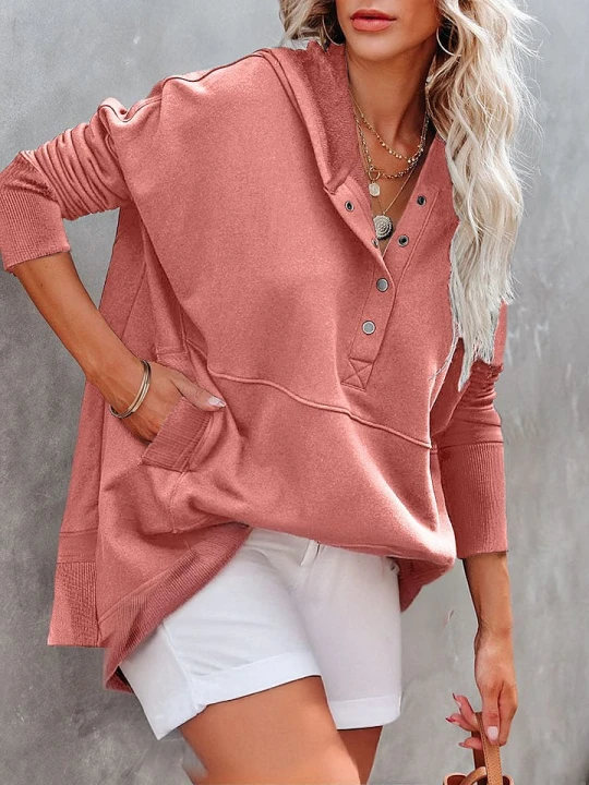 Zdjęcie produktu LA Angels Bluza w kolorze jasnoróżowym rozmiar: L