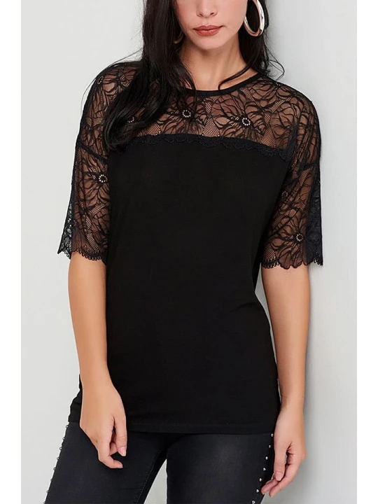 Zdjęcie produktu LA Angels Koszulka w kolorze czarnym rozmiar: XL