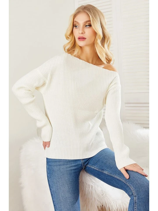 Zdjęcie produktu LA Angels Sweter w kolorze kremowym rozmiar: M