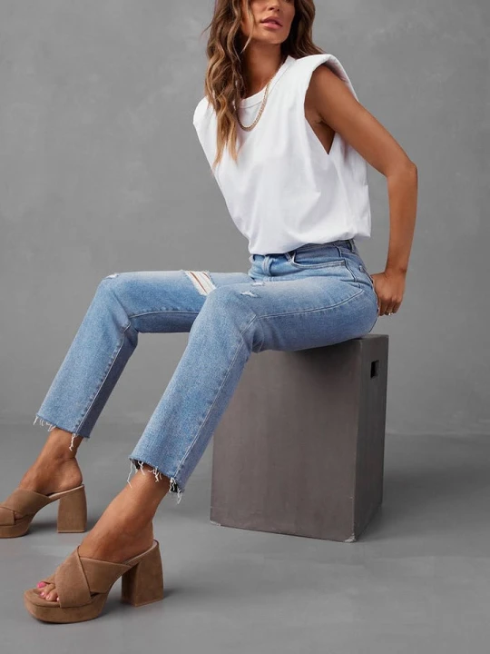 Zdjęcie produktu LA Angels Top w kolorze białym rozmiar: S