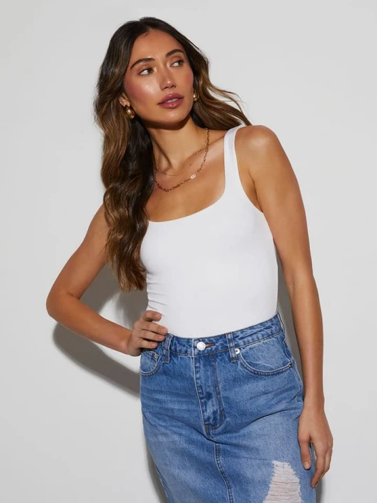 Zdjęcie produktu LA Angels Top w kolorze kremowym rozmiar: S