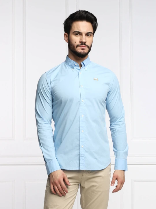 Zdjęcie produktu La Martina Koszula Leon | Slim Fit niebieski