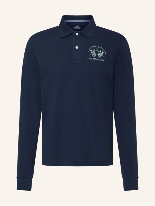 Zdjęcie produktu La Martina Koszulka Polo Piqué blau