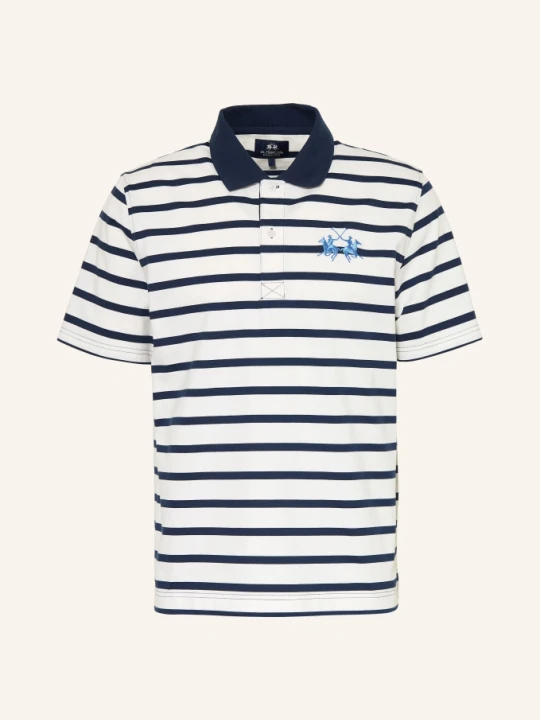 Zdjęcie produktu La Martina Koszulka Polo Z Dżerseju blau
