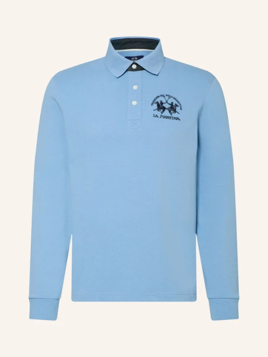 Zdjęcie produktu La Martina Koszulka Polo Z Jerseyu blau