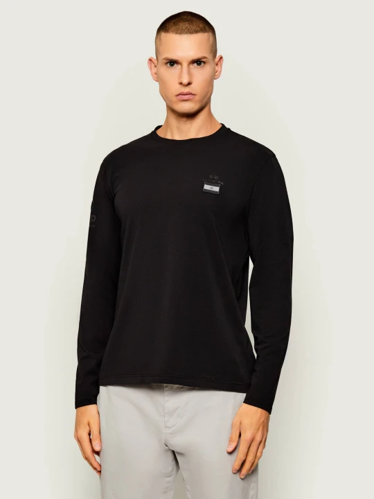 Zdjęcie produktu La Martina Longsleeve | Regular Fit czarny