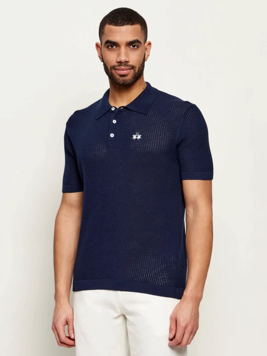 Zdjęcie produktu La Martina Polo | Regular Fit granatowy
