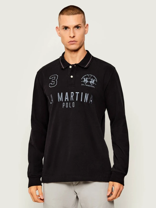 Zdjęcie produktu La Martina Polo | Regular Fit czarny