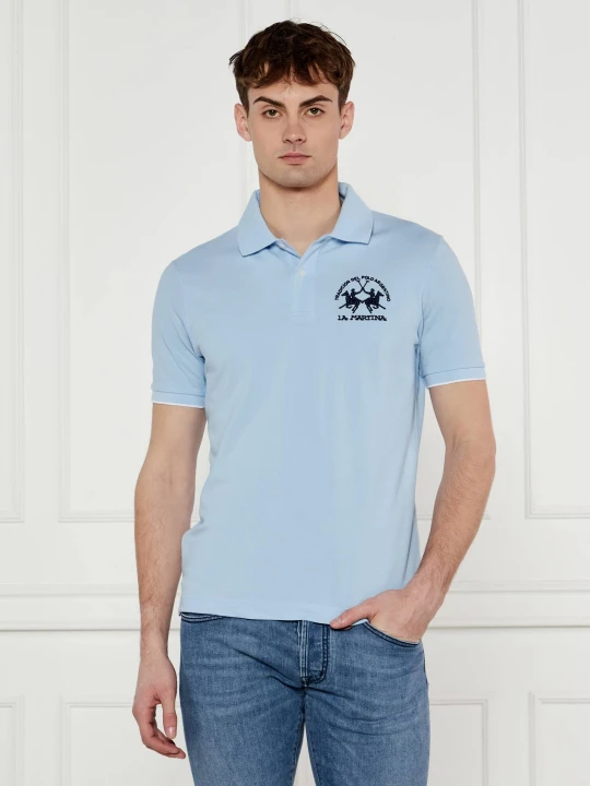 Zdjęcie produktu La Martina Polo | Regular Fit błękitny