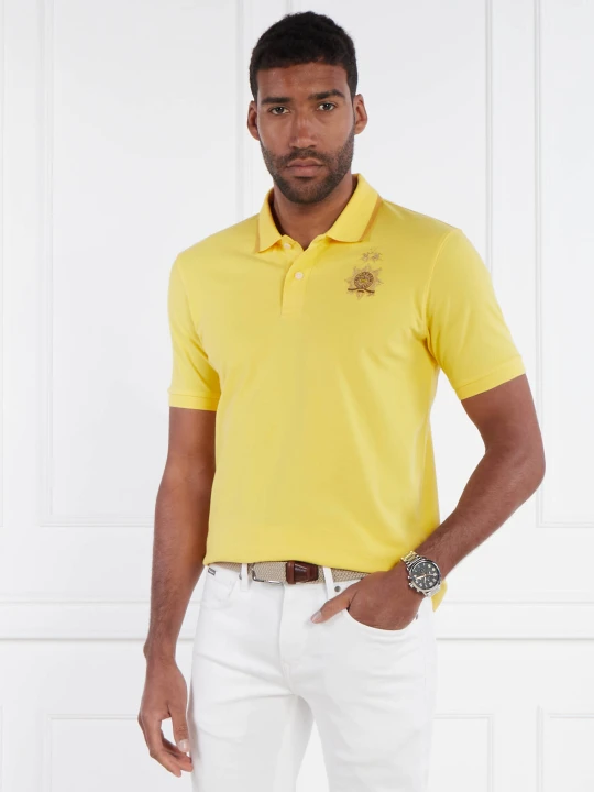 Zdjęcie produktu La Martina Polo | Regular Fit żółty