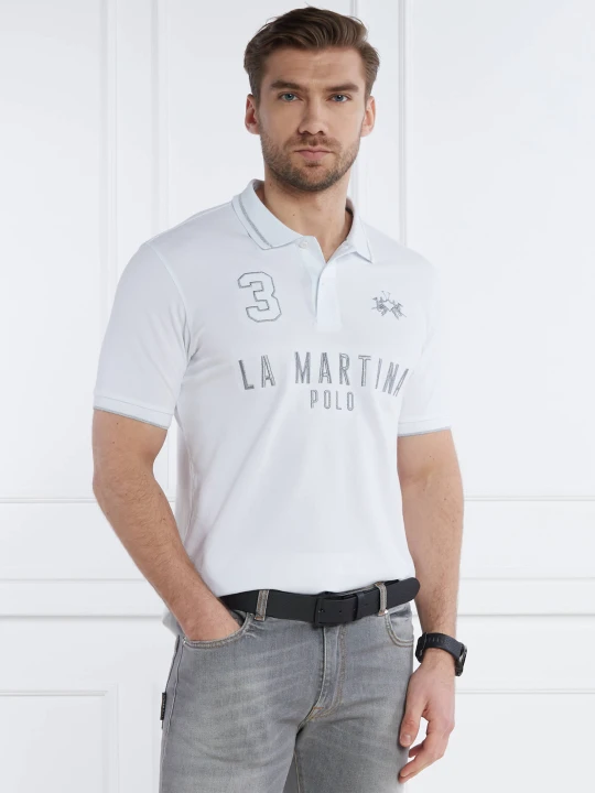 Zdjęcie produktu La Martina Polo | Regular Fit biały