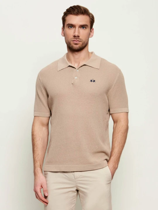 Zdjęcie produktu La Martina Polo | Regular Fit beżowy