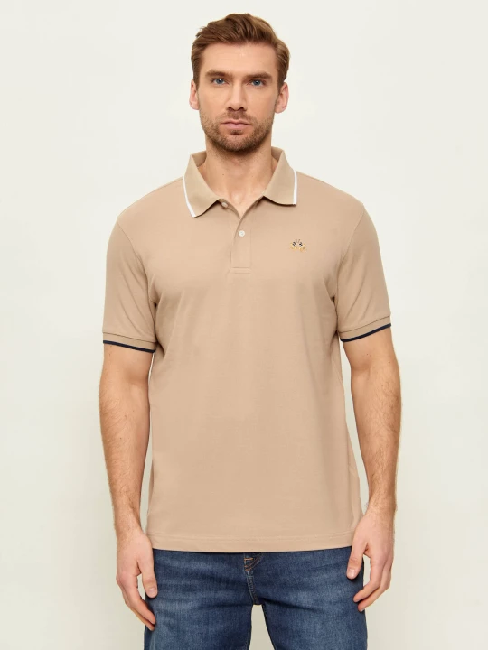 Zdjęcie produktu La Martina Polo | Regular Fit | pique beżowy