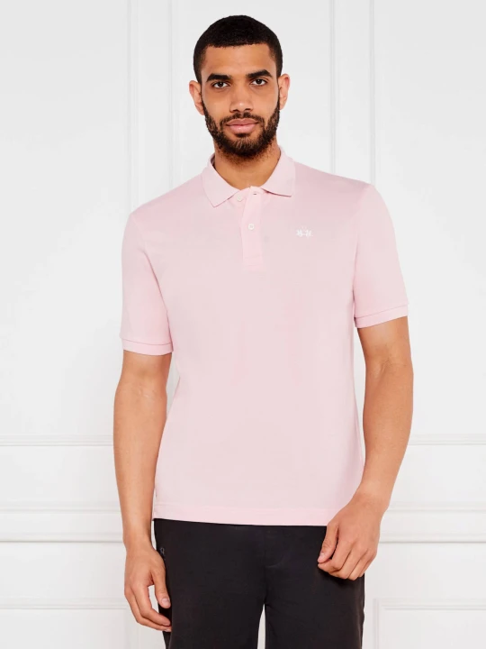 Zdjęcie produktu La Martina Polo | Regular Fit | pique pudrowy róż