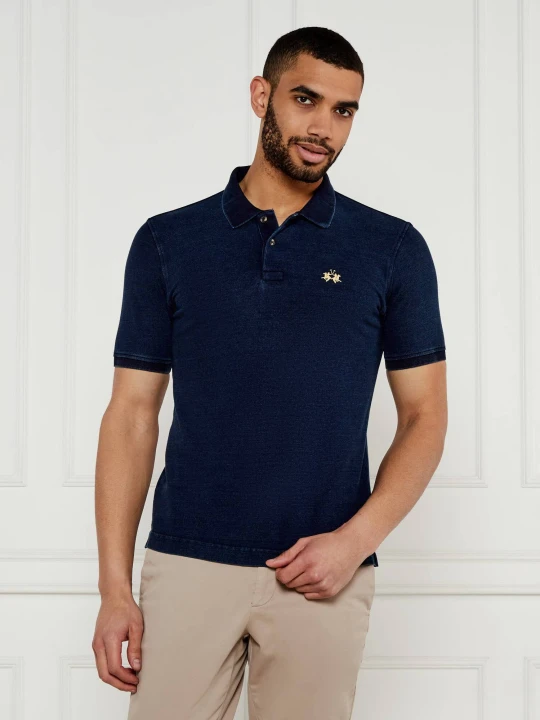 Zdjęcie produktu La Martina Polo | Regular Fit | pique indygo