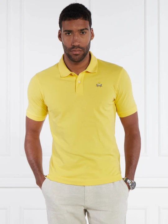 Zdjęcie produktu La Martina Polo | Slim Fit żółty