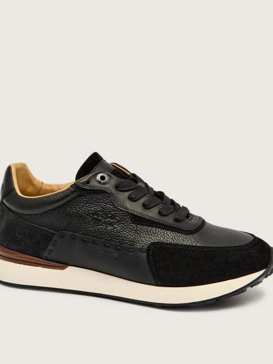Zdjęcie produktu La Martina Skórzane sneakersy BLUBBER czarny