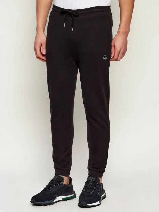 Zdjęcie produktu La Martina Spodnie dresowe | Slim Fit czarny