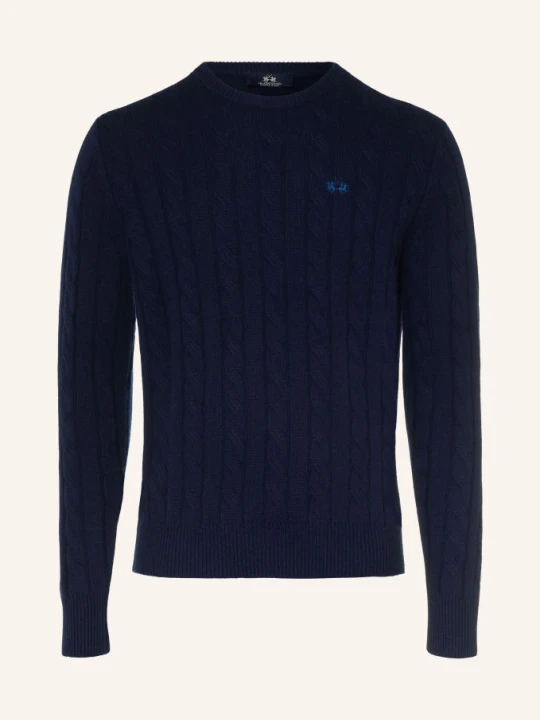 Zdjęcie produktu La Martina Sweter blau GRANATOWY
