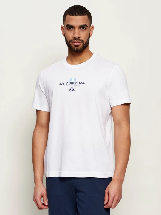 Zdjęcie produktu La Martina T-shirt | Regular Fit biały