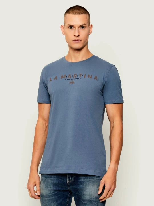 Zdjęcie produktu La Martina T-shirt | Regular Fit niebieski