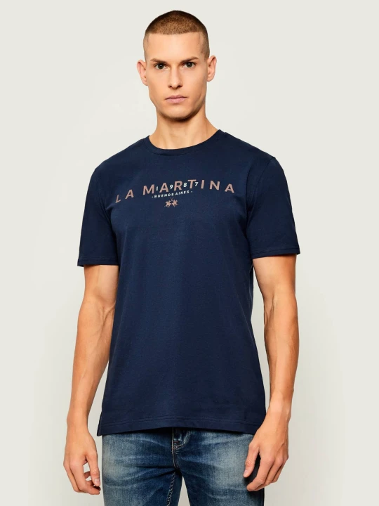 Zdjęcie produktu La Martina T-shirt | Regular Fit granatowy
