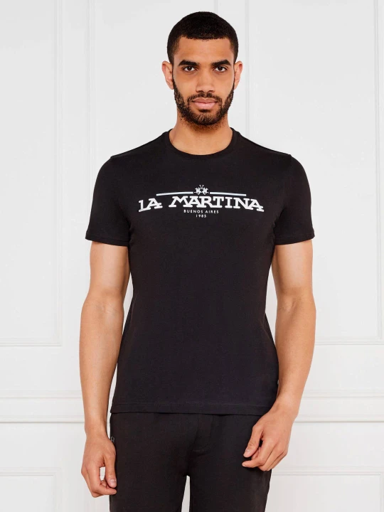 Zdjęcie produktu La Martina T-shirt | Regular Fit czarny