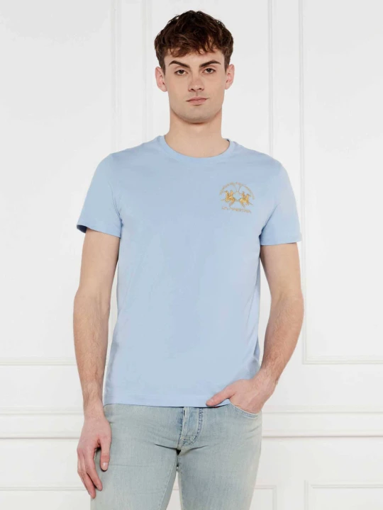 Zdjęcie produktu La Martina T-shirt | Regular Fit błękitny