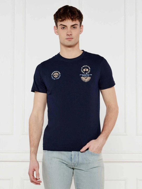 Zdjęcie produktu La Martina T-shirt | Regular Fit granatowy